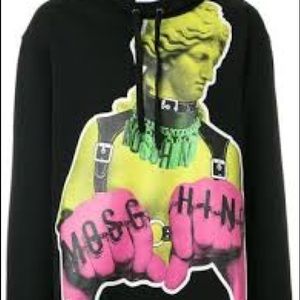 Moschino bondage hoodie